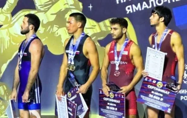 Azərbaycan güləşçisi Rusiyadakı turnirdə qızıl medal qazandı 