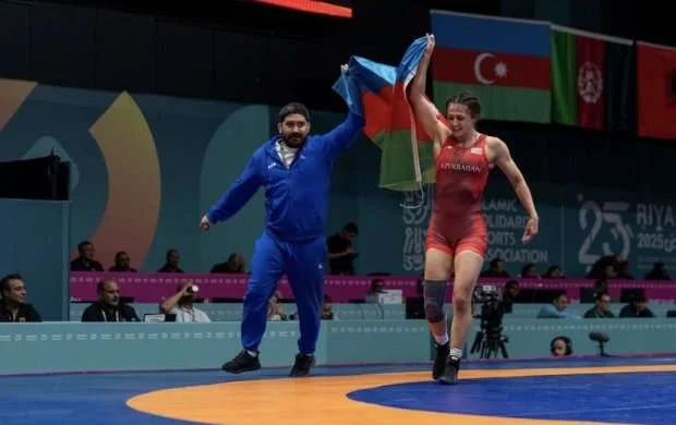 Azərbaycan güləşçisi VI İslam Həmrəyliyi Oyunlarının qalibi oldu 