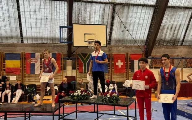 Azərbaycanlı gimnast beynəlxalq turnirdə 2 qızıl medal qazandı 