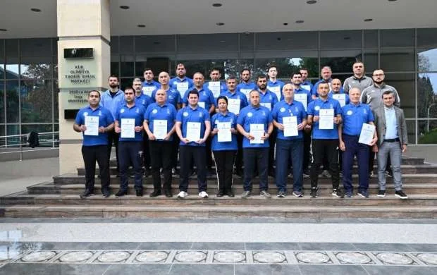 Mingəçevirdə məşqçi kursu keçirildi 