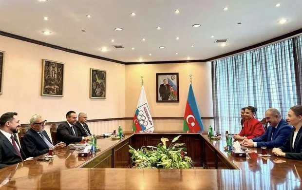 MOK-da Belarus Olimpiya Komitəsinin prezidenti ilə ikitərəfli tərəfdaşlıq müzakirə olunub 