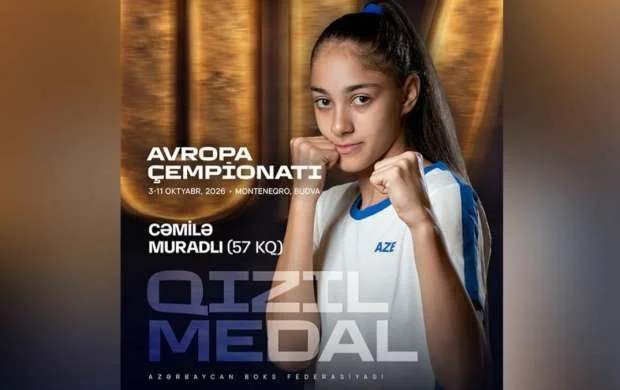 Cəmilə Muradlı Avropa çempionu oldu 