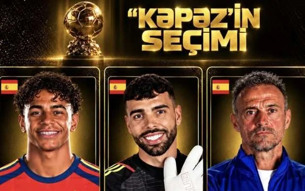 "Kəpəz"in futbolçuları "Qızıl top"un qaliblərini seçiblər 