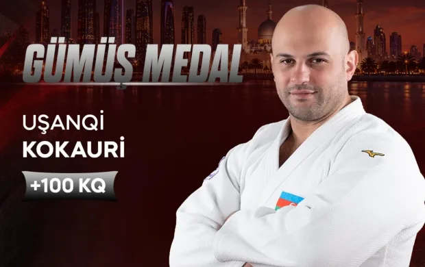 "Böyük Dəbilqə": Uşanqi Kokauridən gümüş medal 