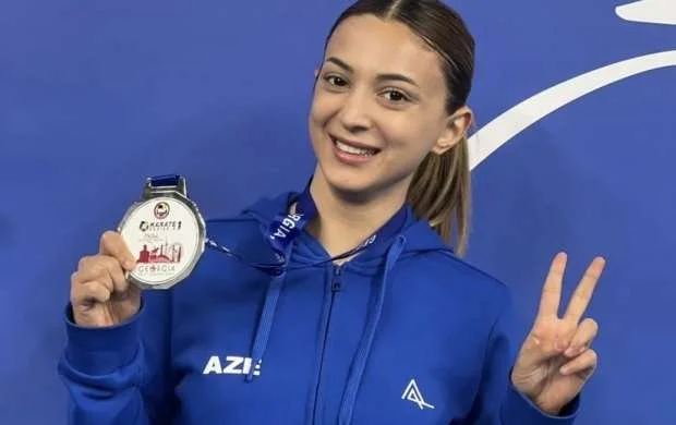 Azərbaycanın karateçisi Tbilisidə beynəlxalq turnirdə gümüş medal qazandı 