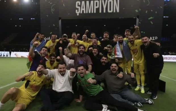 Təmkin və Xətai Türkiyədə kubok qazandı: Finalda 7 qollu darmadağın 