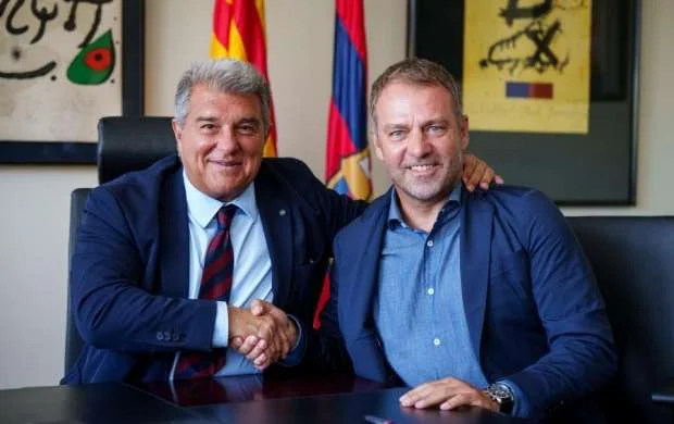 "Flik ürəyi istədiyi qədər "Barselona"nı çalışdıra bilər" - Joan Laporta 