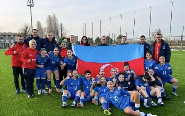 Azərbaycanın qadınlardan ibarət U-19 millisi Özbəkistanı məğlub etdi 