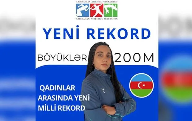 Lamiyə Vəliyeva Azərbaycan rekorduna imza atdı 