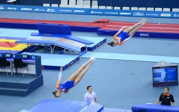Bakıda batut gimnastikası və tamblinq üzrə Dünya Kuboku start götürdü 