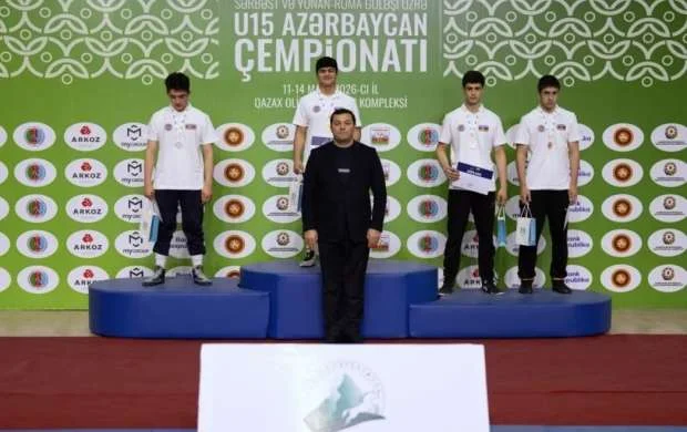 Sərbəst və yunan-Roma güləşi üzrə U-15 Azərbaycan çempionatı başa çatdı 