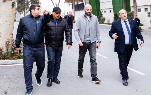 Gürcüstanın Gəncədəki konsulu "Kəpəz"in qonağı oldu - FOTO 