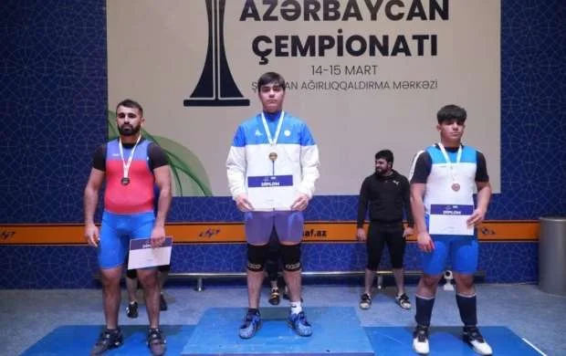 Ağırlıqqaldırma üzrə Azərbaycan çempionatı başa çatdı 