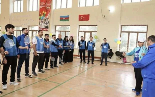 BWF-nin "Shuttle Time" layihəsi çərçivəsində badminton təlimləri keçirildi 