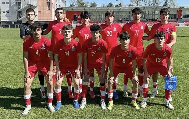 Azərbaycanın U-17 millisi Avropa çempionatının seçmə mərhələsində ilk oyununu keçirib 