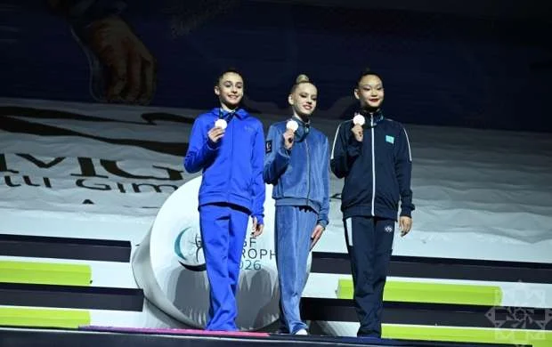 AGF Trophy”: Azərbaycan gimnastı həm qızıl, həm də gümüş medal qazandı 