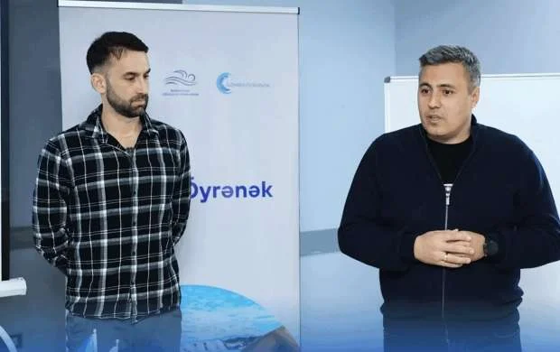 Mingəçevirdə "Üzməyi Öyrənək" layihəsi üzrə məşqçilər üçün seminar başlayıb 