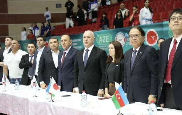 Bakıda karate üzrə "Grand Prix" beynəlxalq turnirinin açılış mərasimi keçirilib 