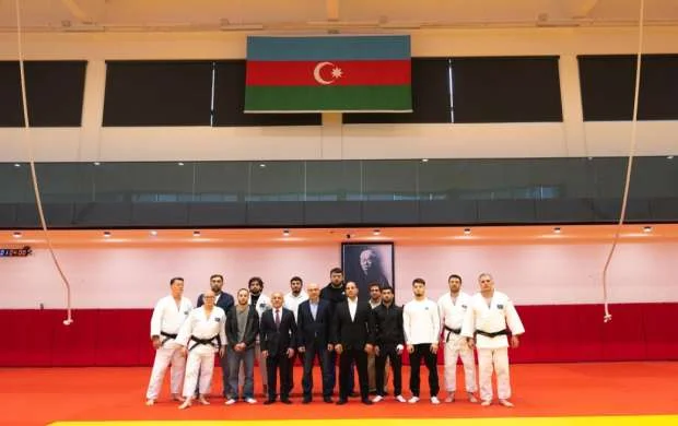 Avropa çempionatında iştirak edəcək Azərbaycan cüdoçuları ilə görüş keçirildi 