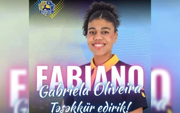 "Gəncə" braziliyalı voleybolçusu ilə vidalaşdı 