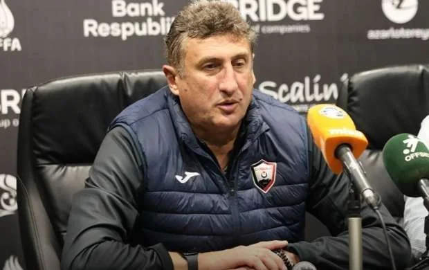 "Oyun əsəbi keçdi" - Kaxaber Tsxadadze 