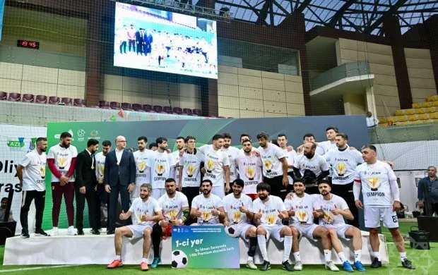 Dövlət qurumları arasında IV minifutbol turnirinin qalibləri mükafatlandırıldı 