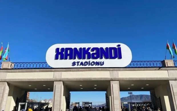 Xankəndi stadionu bu tarixdə tam hazır olacaq 