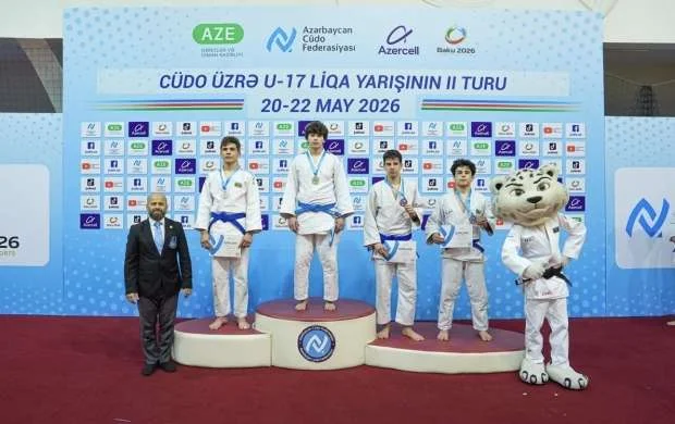 Cüdo üzrə yeniyetmələr arasında Liqa yarışının II turu başa çatdı 