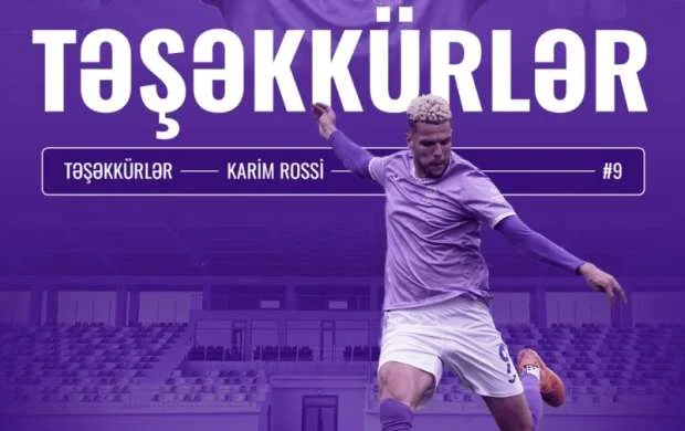 "Şamaxı" Rossinin gedişini rəsmən açıqladı 