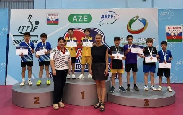 Stolüstü tennis üzrə respublika birinciliyinin qalibləri müəyyənləşib 
