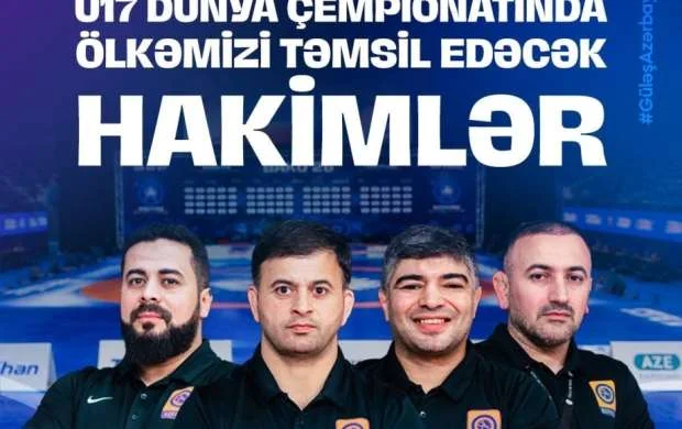Azərbaycanın dörd hakimi güləş üzrə dünya çempionatına təyinat aldı 