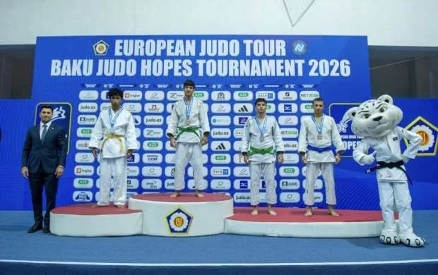 Avropa Cüdo Ümidləri Turnirində medalçılar müəyyənləşdi 