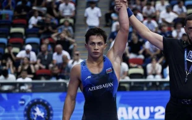 Azərbaycan güləşçisi dünya çempionatında gümüş medal qazanıb 