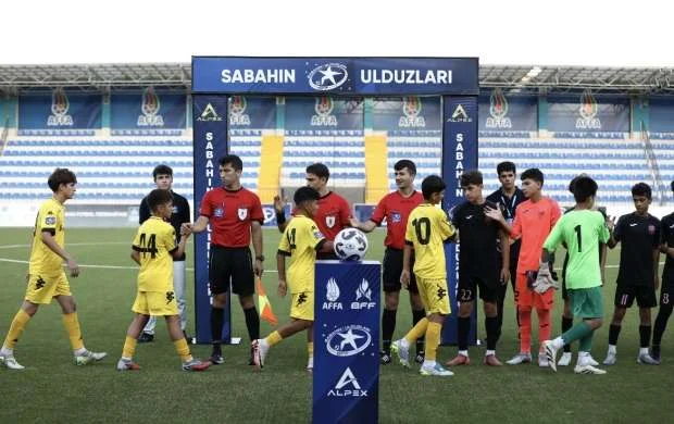 "Neftçi" - "Sabah" (U-14) matçından - FOTOLAR 