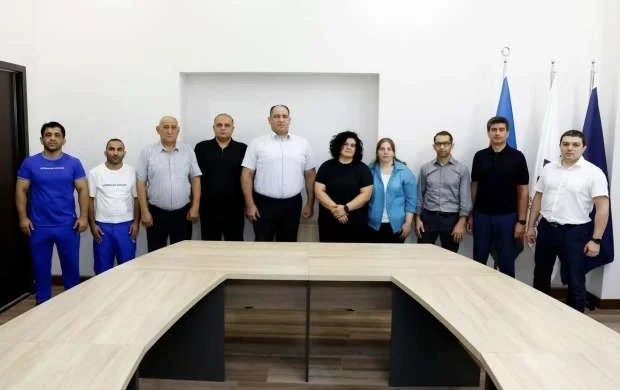Avropa çempionatında medal qazanan paracüdoçularla görüş keçirildi 