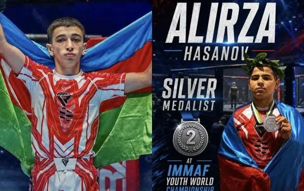 Azərbaycanın MMA idmançıları dünya çempionatında gümüş medallar qazanıblar 