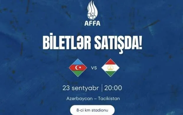 Azərbaycan millisinin 3 oyununun biletləri satışa çıxarıldı 