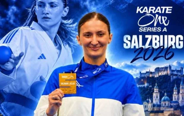 Azərbaycan karateçisi İrina Zaretska qızıl medal qazandı 