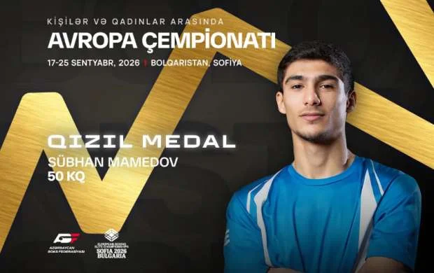 Azərbaycanlı boksçu Avropa çempionu oldu 